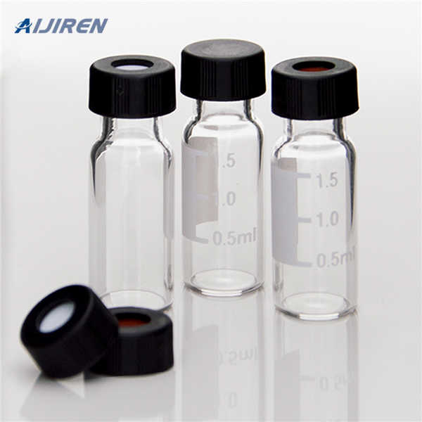 9mm 2mL Amber Glass Screw hplc vials